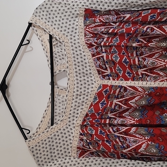 Freeway Women's Boho Top Size Medium - Picture 5 of 12